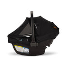 black carseat