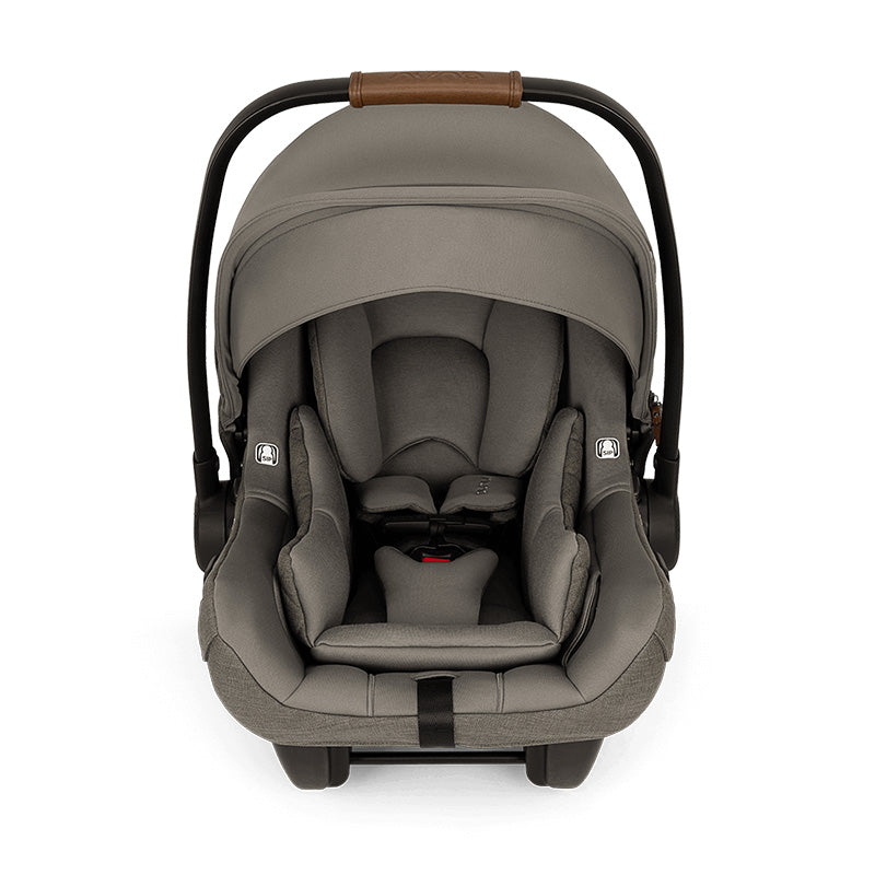 gray infant carseat