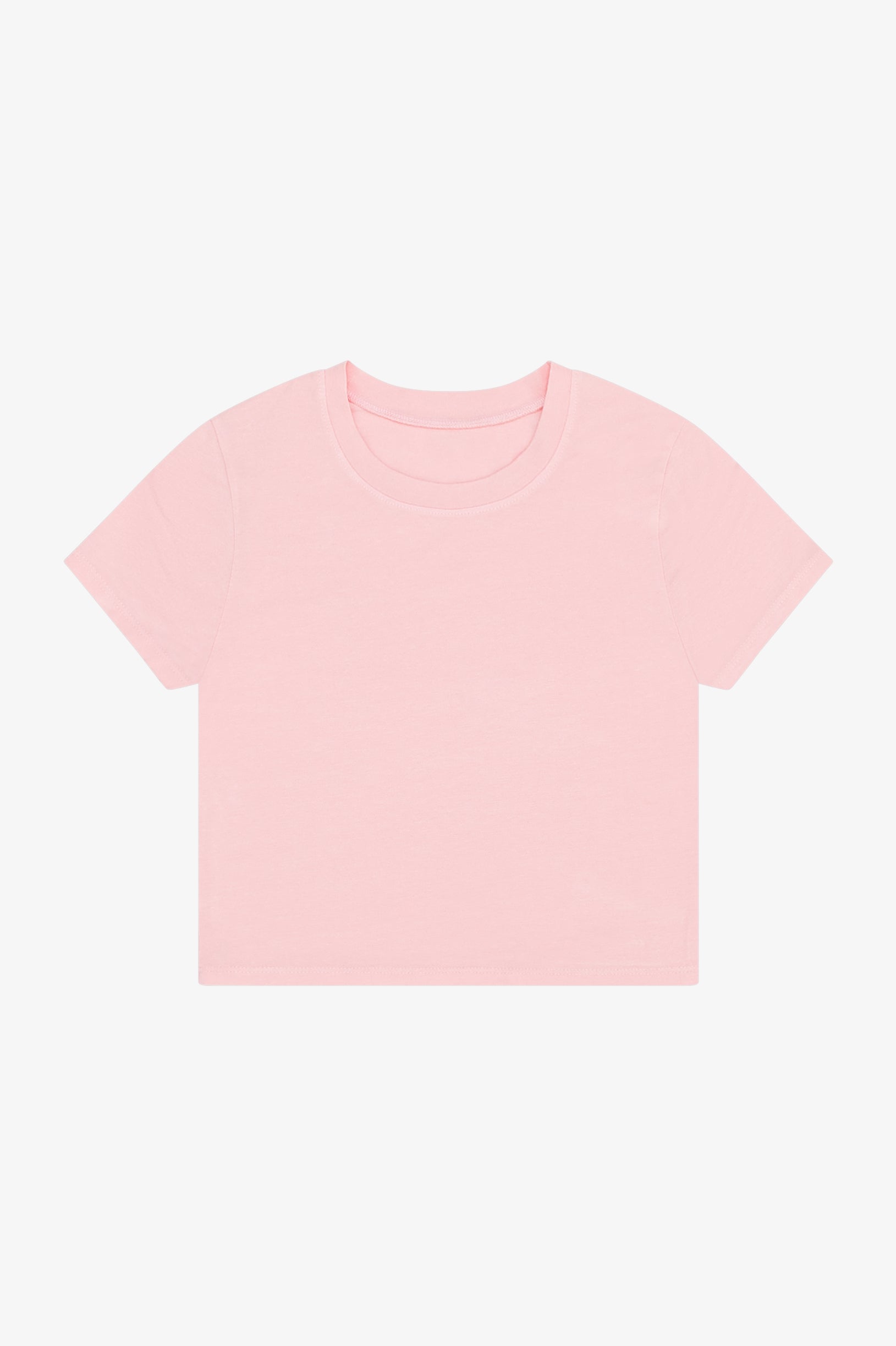 pink boxy tee