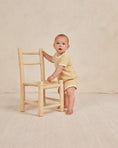 Load image into Gallery viewer, Yellow Waffle Shortie Set Baby
