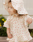 Load image into Gallery viewer, Baby Strawberry Top and Bloomer Set
