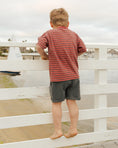 Load image into Gallery viewer, boys teal relaxed short
