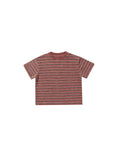 Load image into Gallery viewer, red multi stripe soft boys tee
