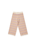 Load image into Gallery viewer, Knit Wide Leg Pant - Honeycomb Stripe
