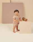 Load image into Gallery viewer, Kai Romper - Honeycomb Stripe
