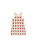 Load image into Gallery viewer, Girls Crochet Strawberry dress

