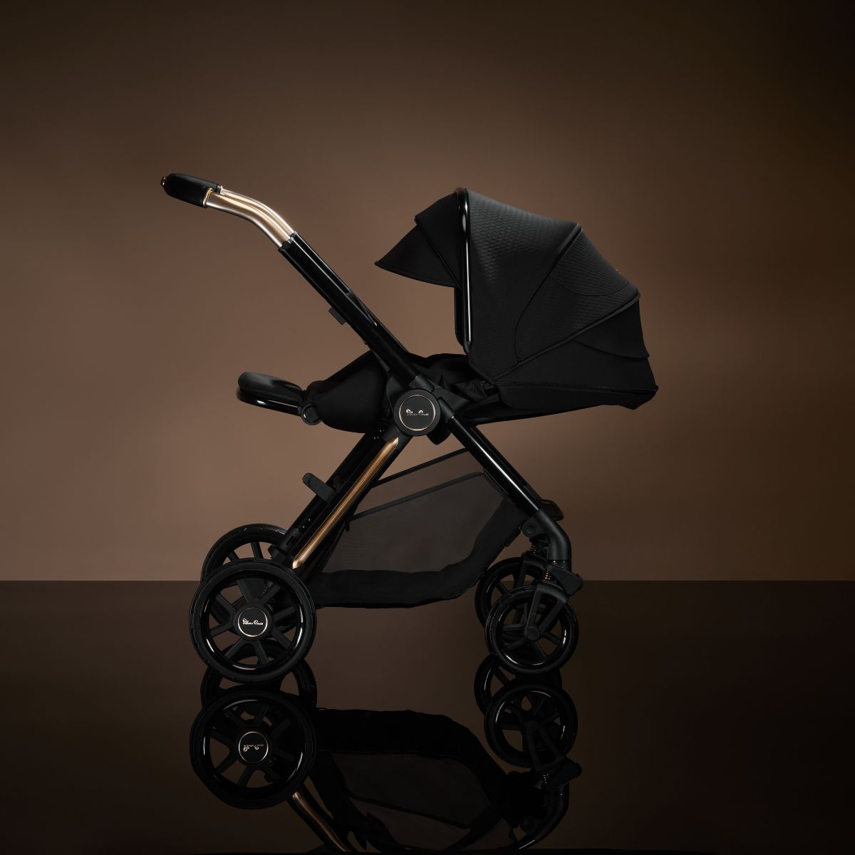 Modern Black and gold stroller