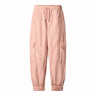 rose pink cargo sweats
