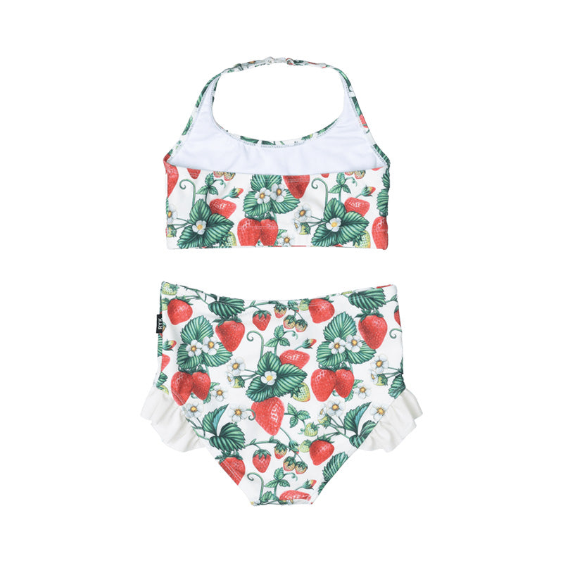 girls strawberry swim suit