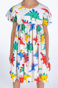 Load image into Gallery viewer, Girls Dinosaur Dress
