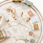 activity table with toys