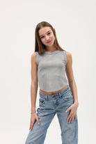 tween ribbed tank top 