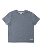 Blue t-shirt on a white background