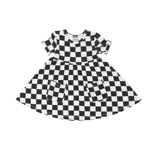 Twirly Dress - Checkerboard