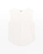 white ribbed tank top 