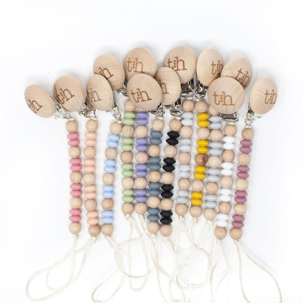 Petite Ori Pacifier Clip - Autumn Glaze