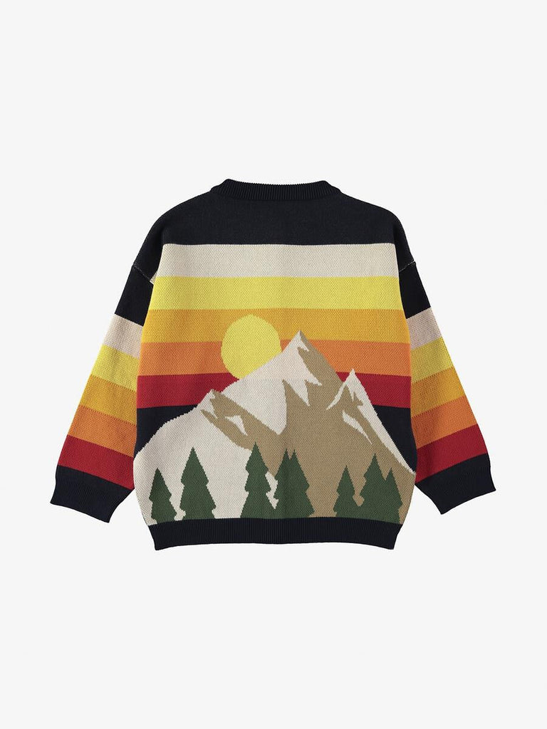 Sunset Tricot Cardigan - Multicolor
