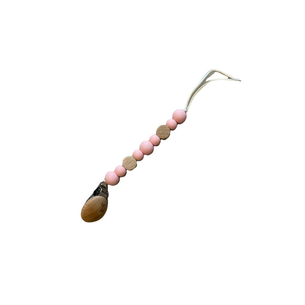 Petite Saylor Pacifier Clip - Baby's Breath