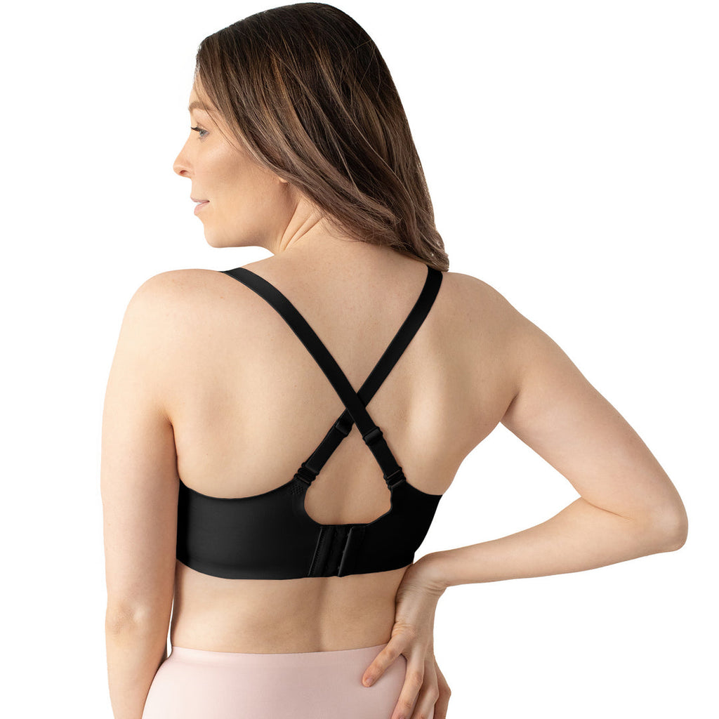 Ultra Comfort Smooth Classic Nursing Bra - Black
