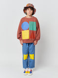 Load image into Gallery viewer, Geometric Color Block Sweatshirt
