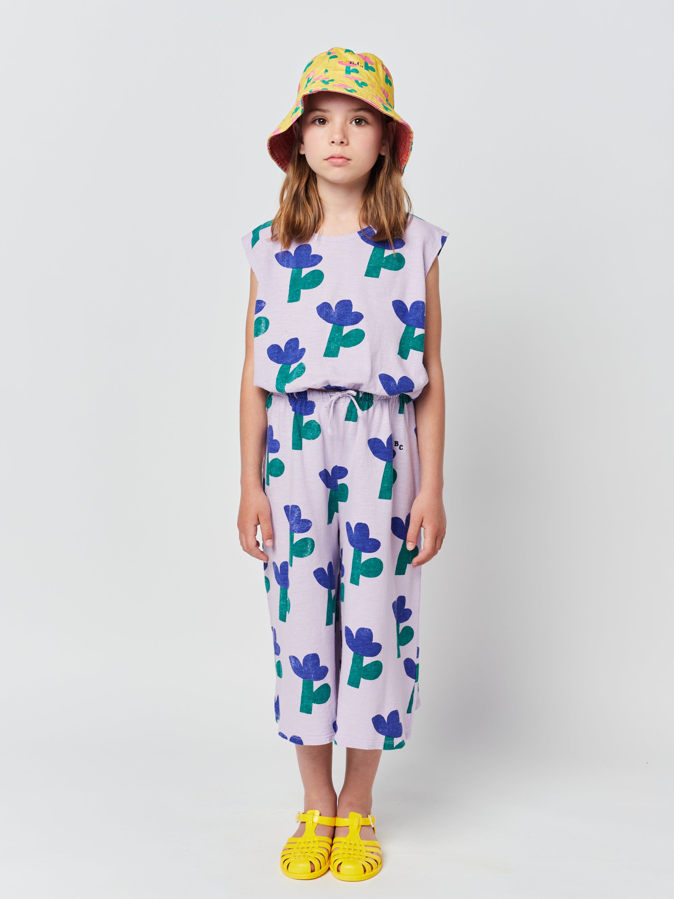 Culotte Pants - Sea Flower All Over