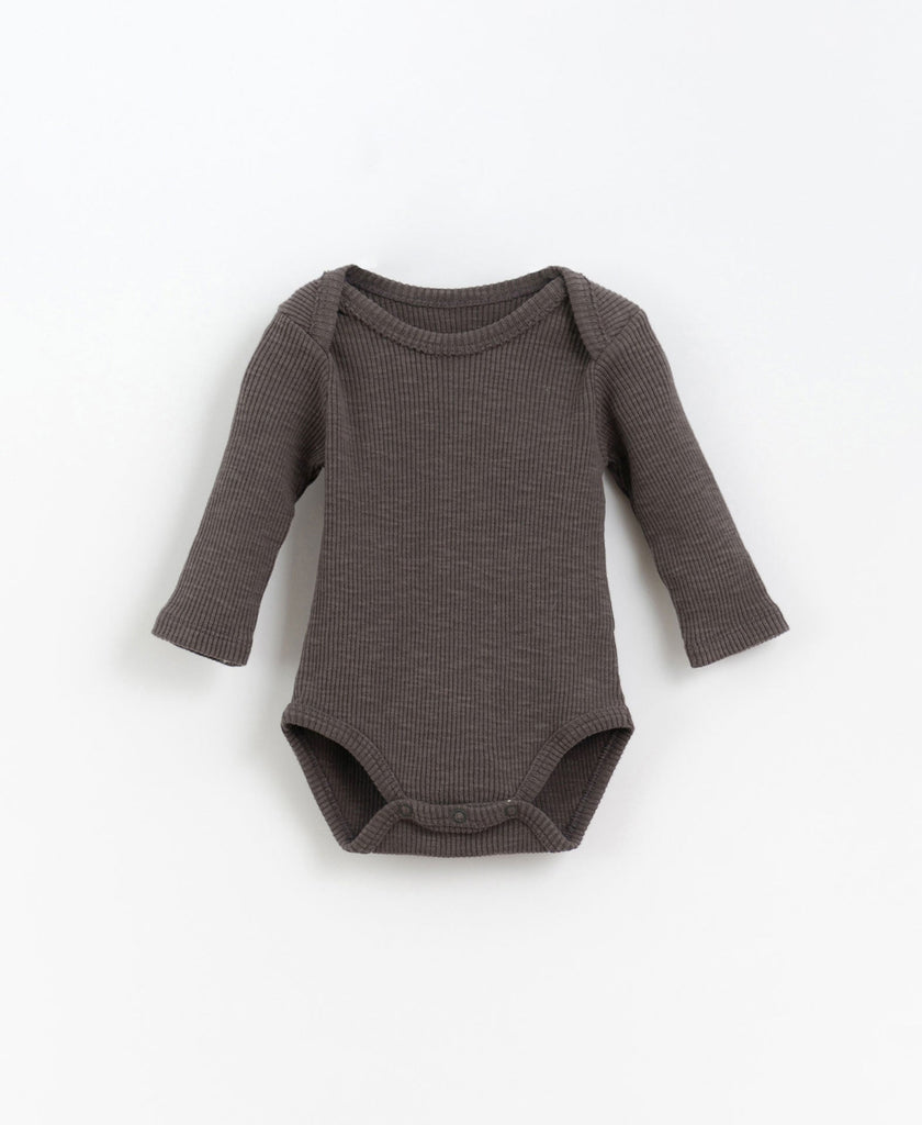 Ribbed Bodysuit - Chia
