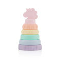 Load image into Gallery viewer, Itzy Stacker Silicone Toy - Unicorn
