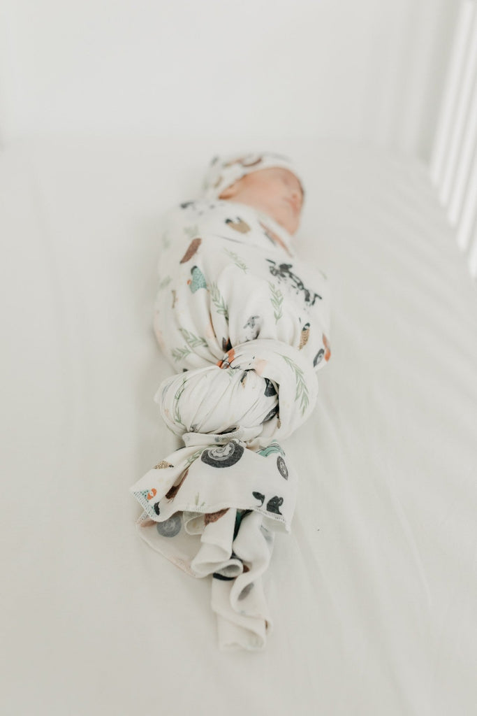 Knit Swaddle Blanket - Jo