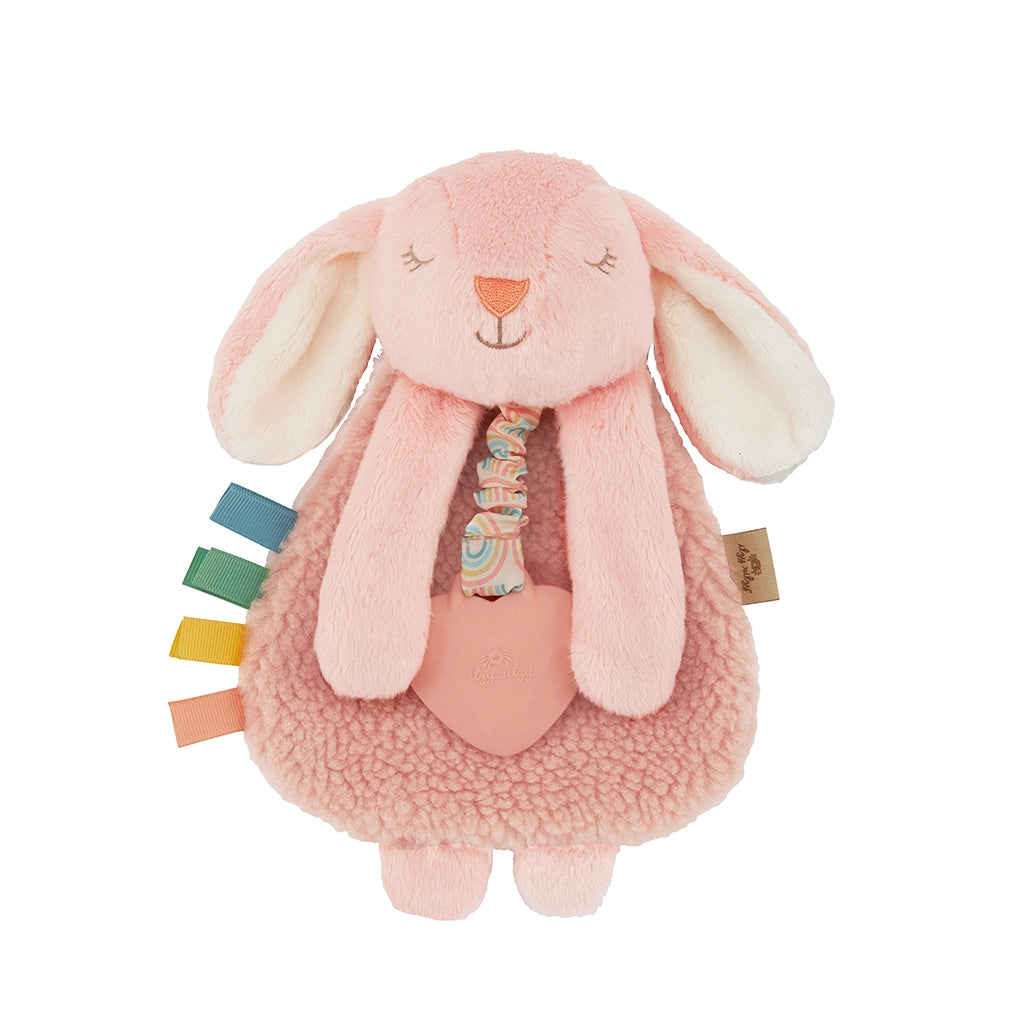 Itzy Lovey Plush and Teether Toy - Ana the Bunny