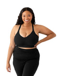 Load image into Gallery viewer, Sublime® Low Impact Nursing & Maternity Sports Bra - Busty - Black
