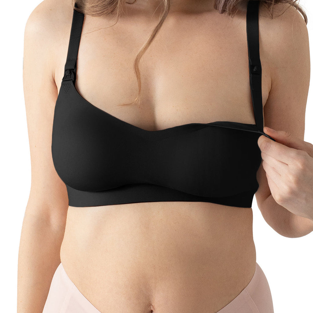 Ultra Comfort Smooth Classic Nursing Bra - Black