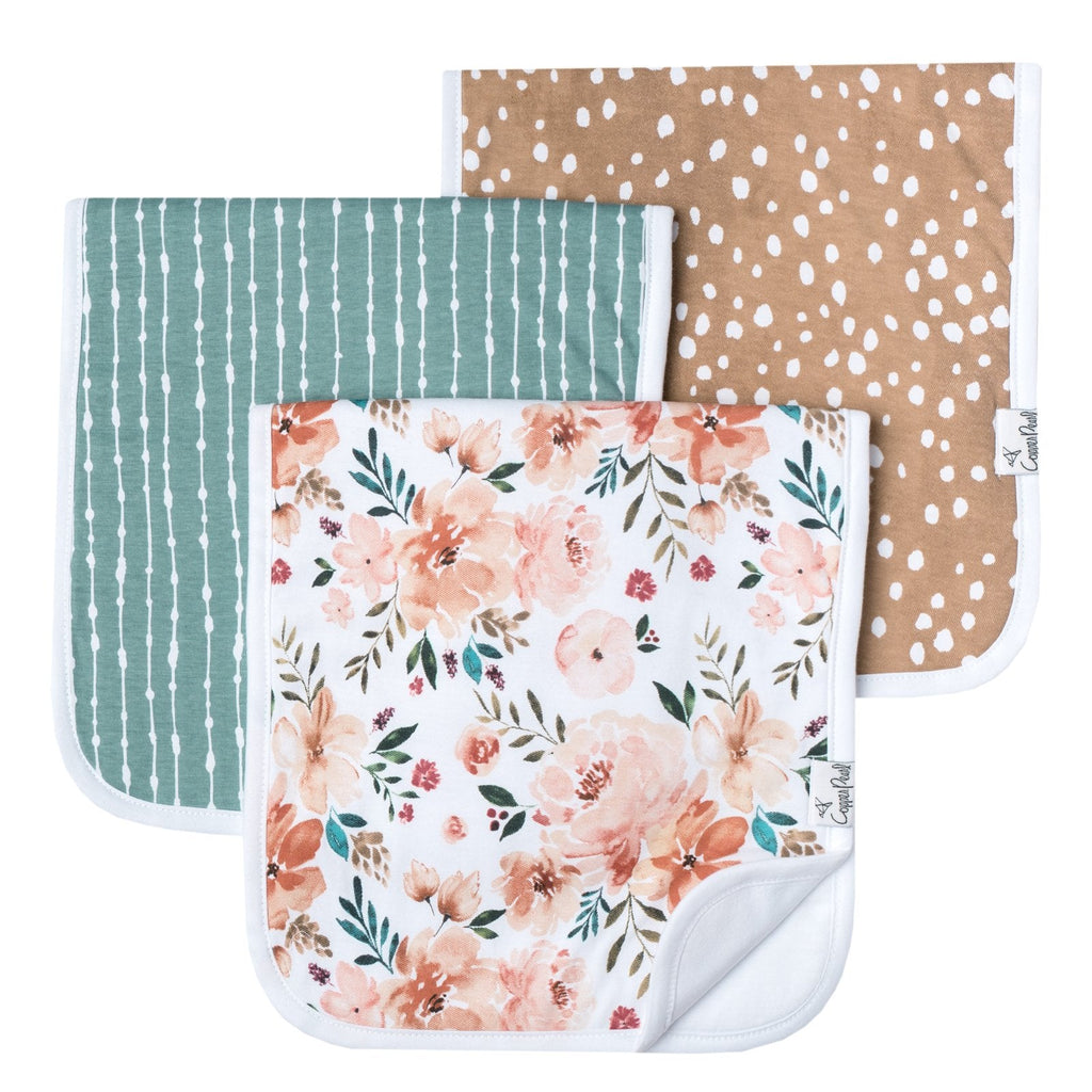 Burp Cloth Set (3 Pack) - Autumn