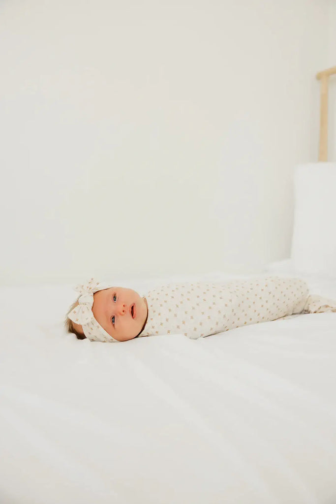 Knit Swaddle Blanket - Hunnie