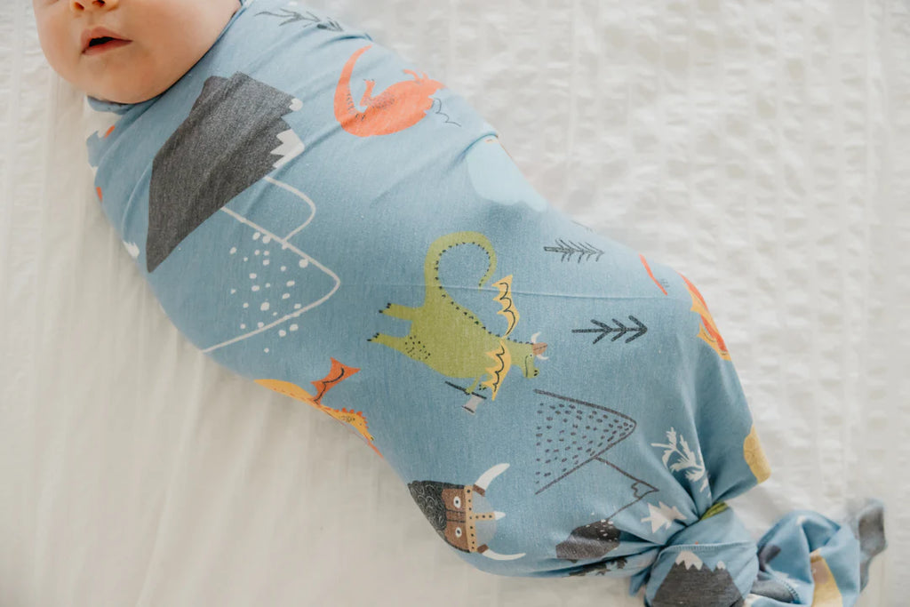 Knit Swaddle Blanket - Viking