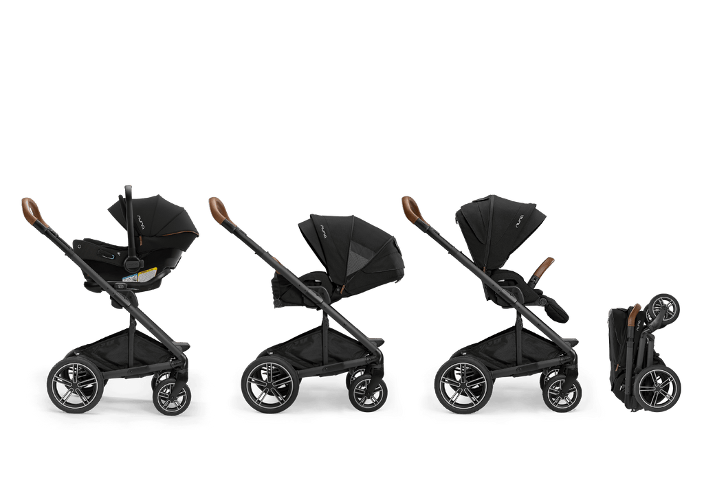 Mixx Next Stroller + Pipa Urbn Travel System - Caviar