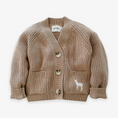 Load image into Gallery viewer, Fawn/Pampas Banks Cardigan

