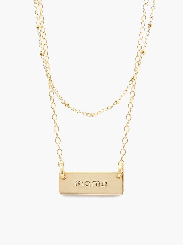 Mama Layered Vista Necklace - 18"