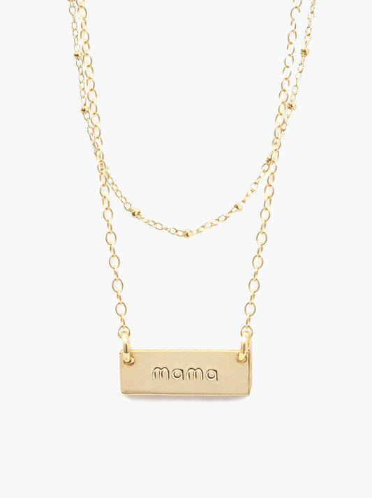 Mama Layered Vista Necklace - 18"