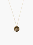 Load image into Gallery viewer, Bloom Birth Month Floral Stamp Necklace - 24"
