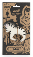 Load image into Gallery viewer, Zoe The Zebra Teething Bracelet
