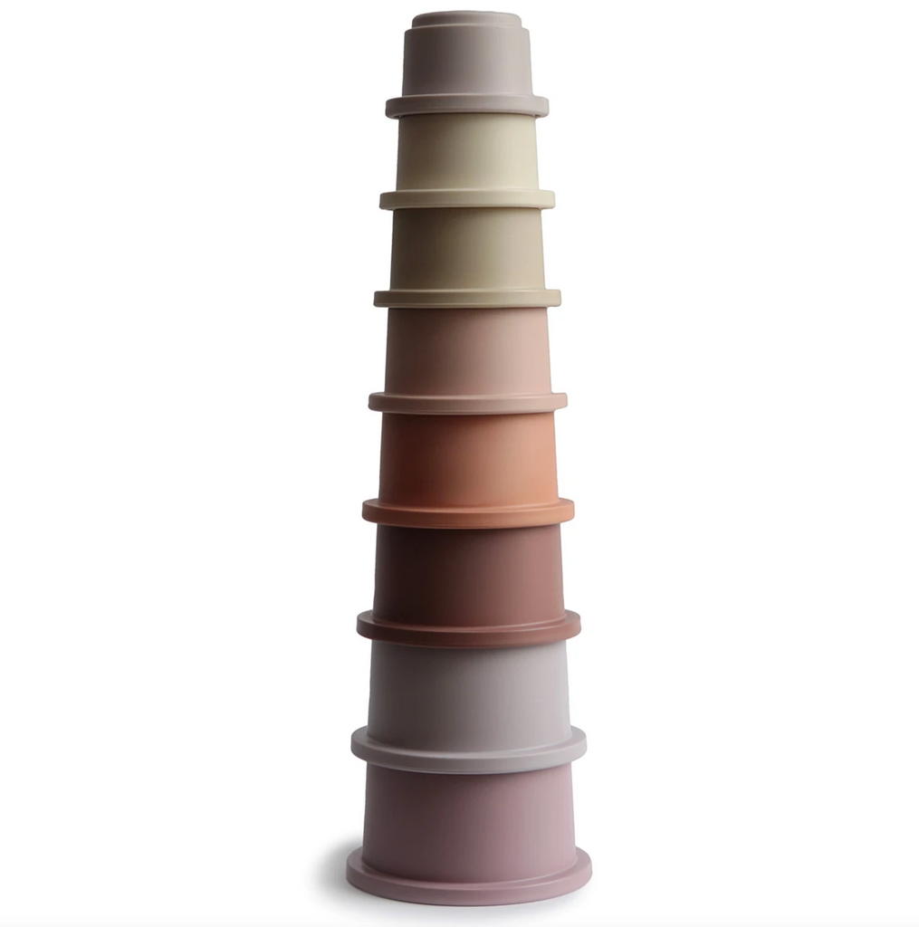 Stacking Cup Toy - Set of 8 (Petal)