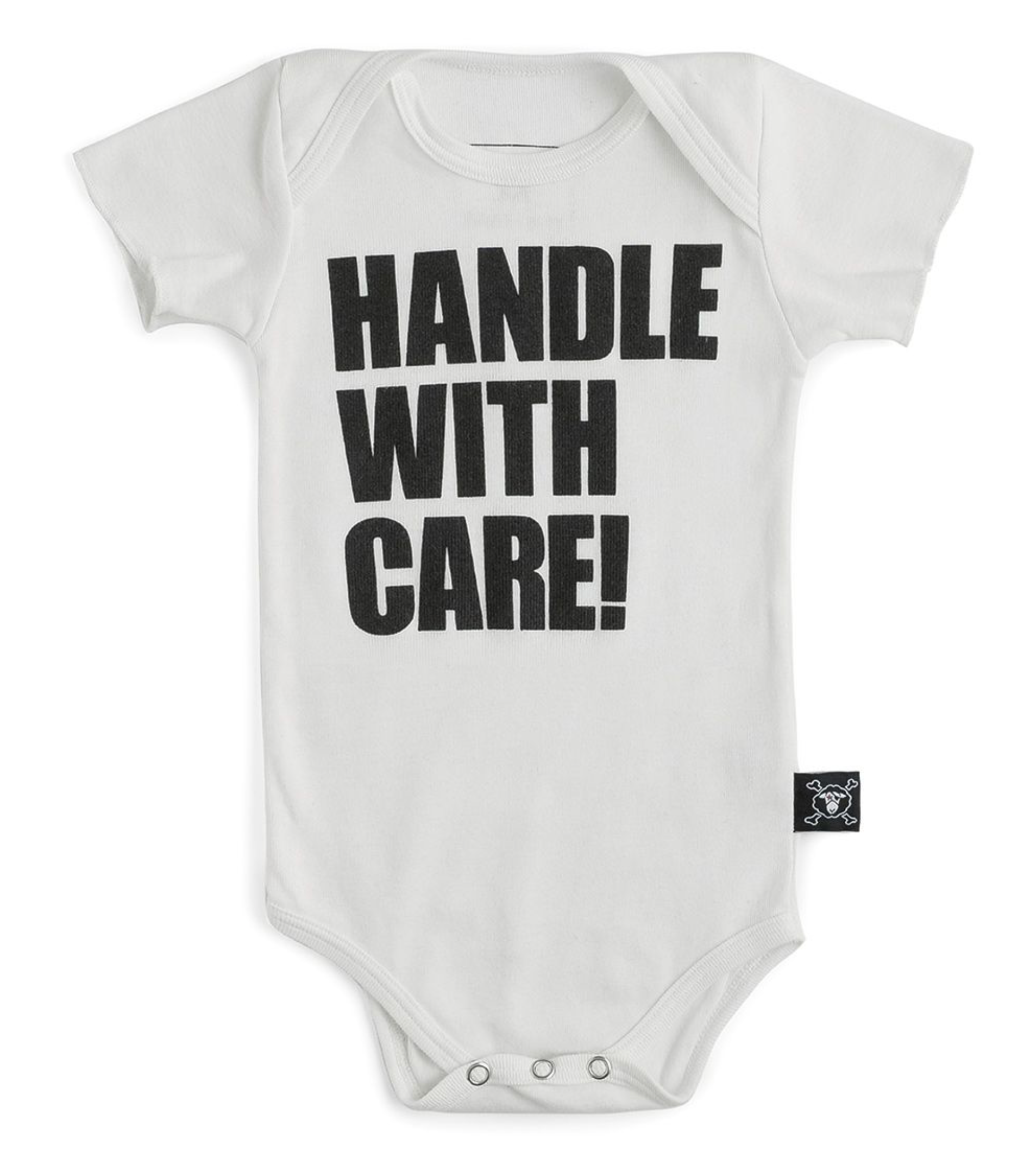 Handle with Care Bodysuit - White