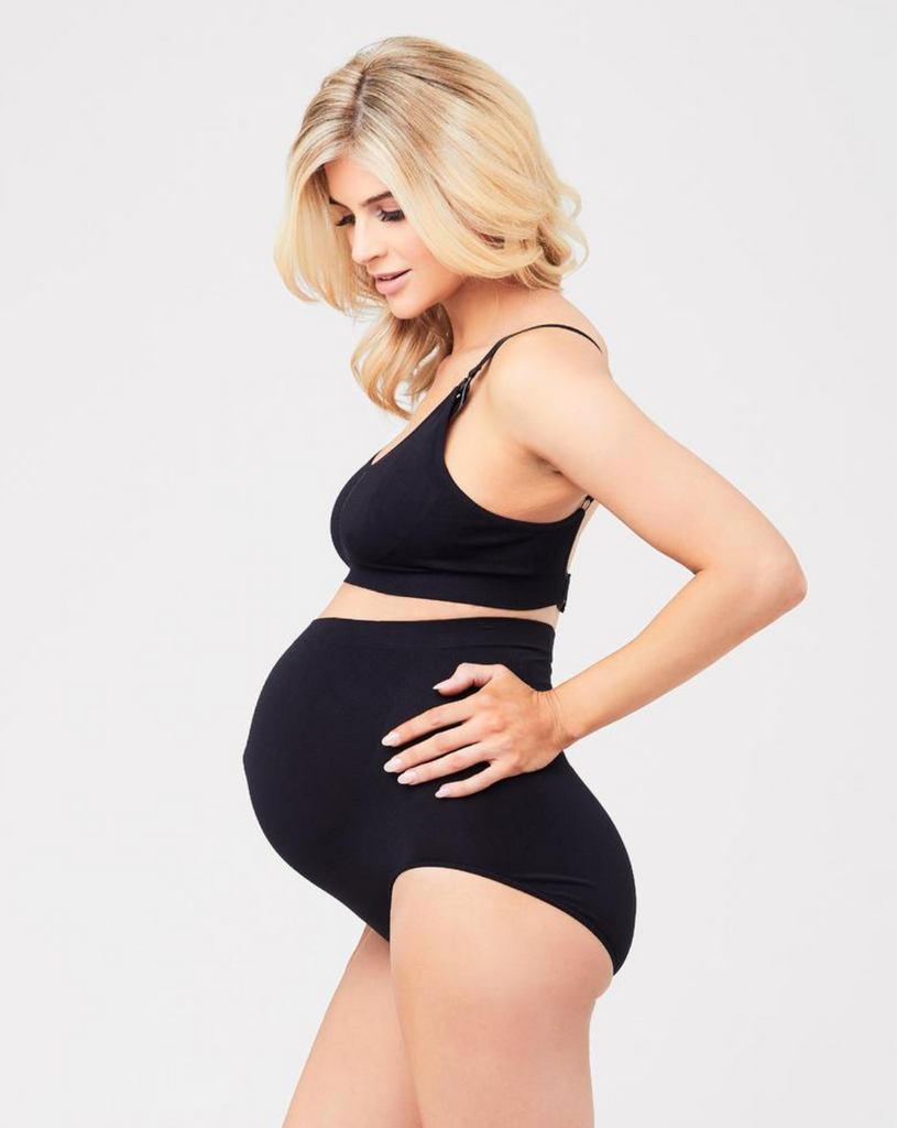 Seamless Nursing Bra - Black