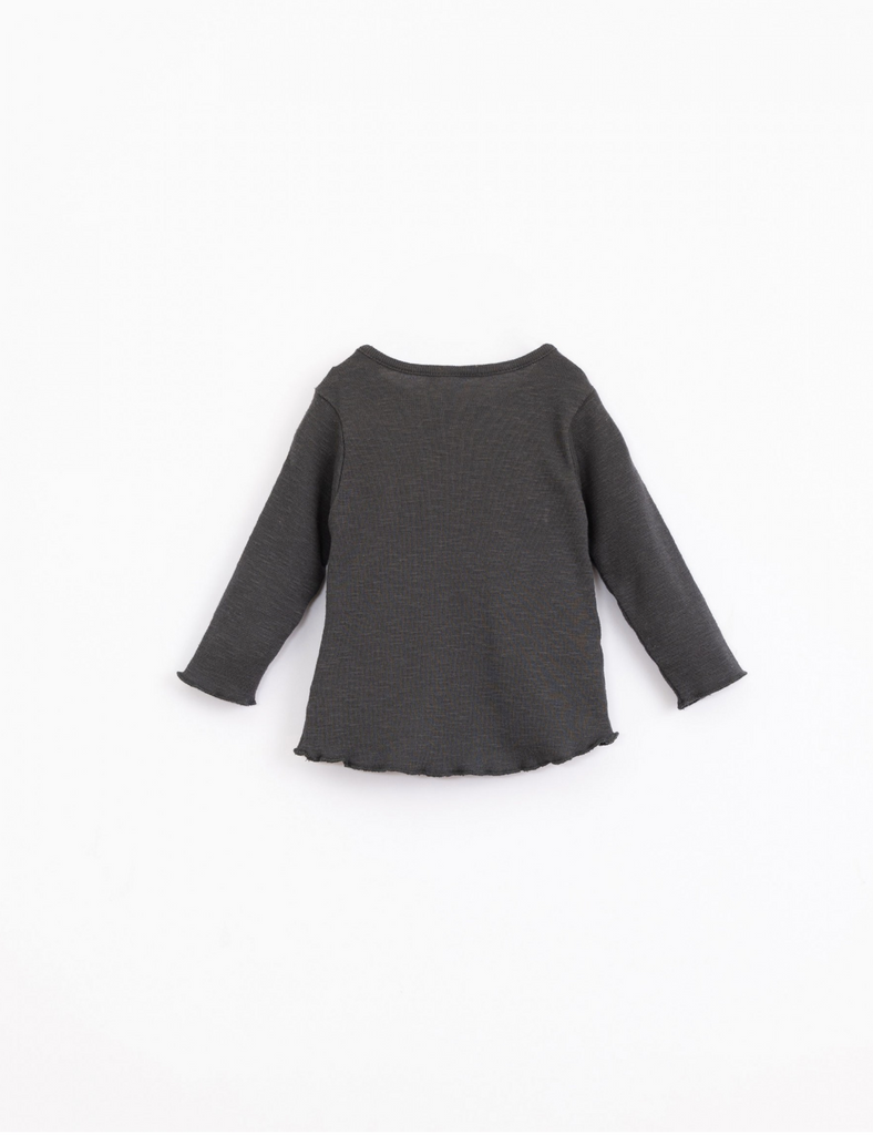 Flame Rib T-Shirt - Frame