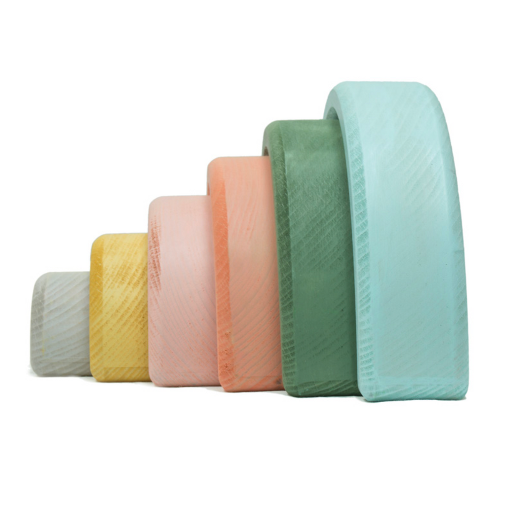 Rainbow Nesting Blocks