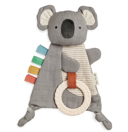 Bitzy Crinkle Sensory Toy with Teether - Koala