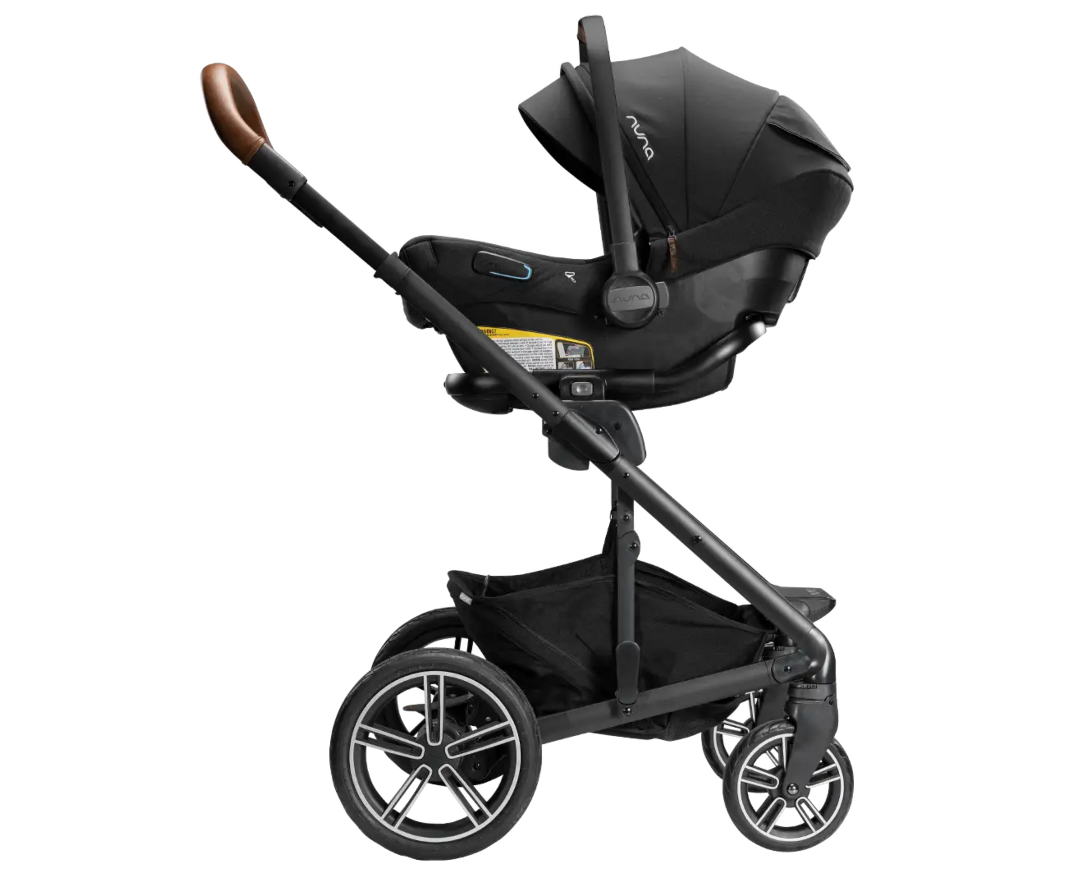 Mixx Next Stroller with Magnetic Buckle + Pipa RX - Caviar