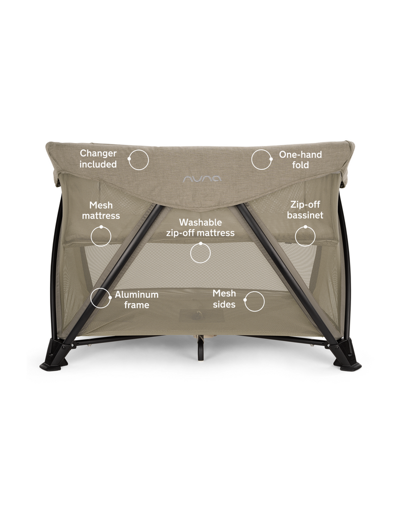 Sena Aire with New Zip-Off Bassinet - Hazelwood