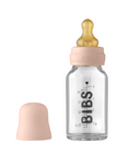 Load image into Gallery viewer, BIBS Baby Glass Bottle - Complete Set 4 Ounce - Blush
