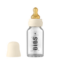 Load image into Gallery viewer, BIBS Baby Glass Bottle - Complete Set 4 Ounce - Ivory
